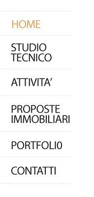 menu Studio tecnico Clerici
